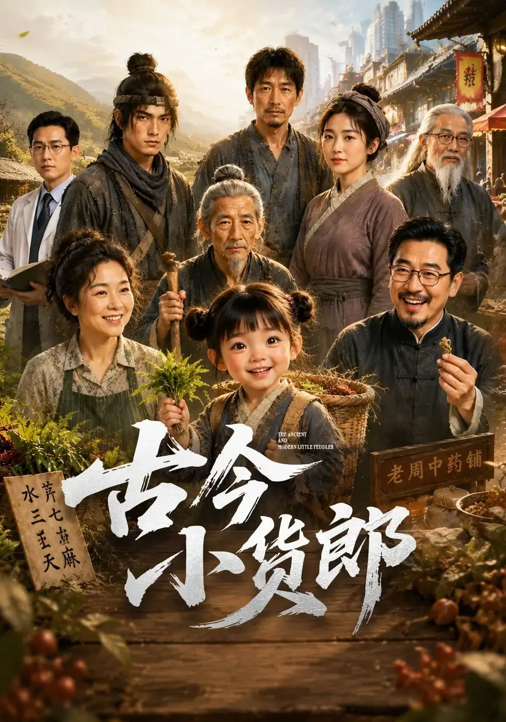《古今小货郎》AI漫剧封面