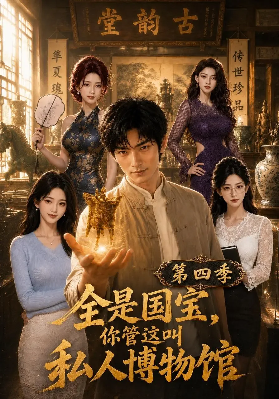 《全是国宝，你管这叫私人博物馆第四季》AI漫剧封面